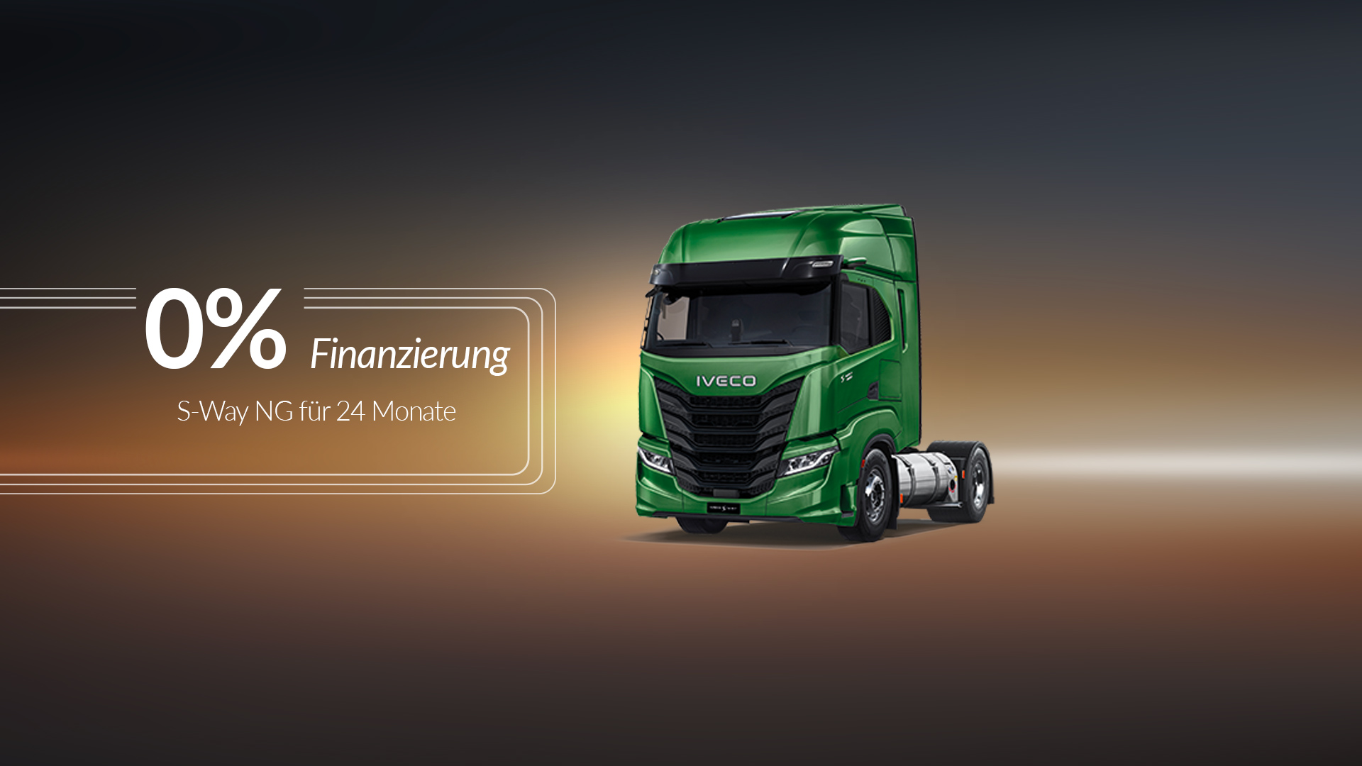IVECO S-WAY NG – doppelt profitieren mit 0%-Finanzierung und großer Reichweite