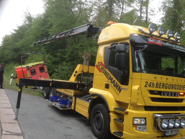 Lkw-Bergung
